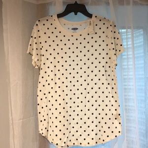 NWT Old Navy polka dot shirt
